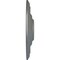 Ekena Millwork Traditional Ceiling Medallion (Fits Canopies up to 4"), Hand-Painted Platinum, 14 3/4"OD x 1 3/4"P CM14TRPLS - alternate 2